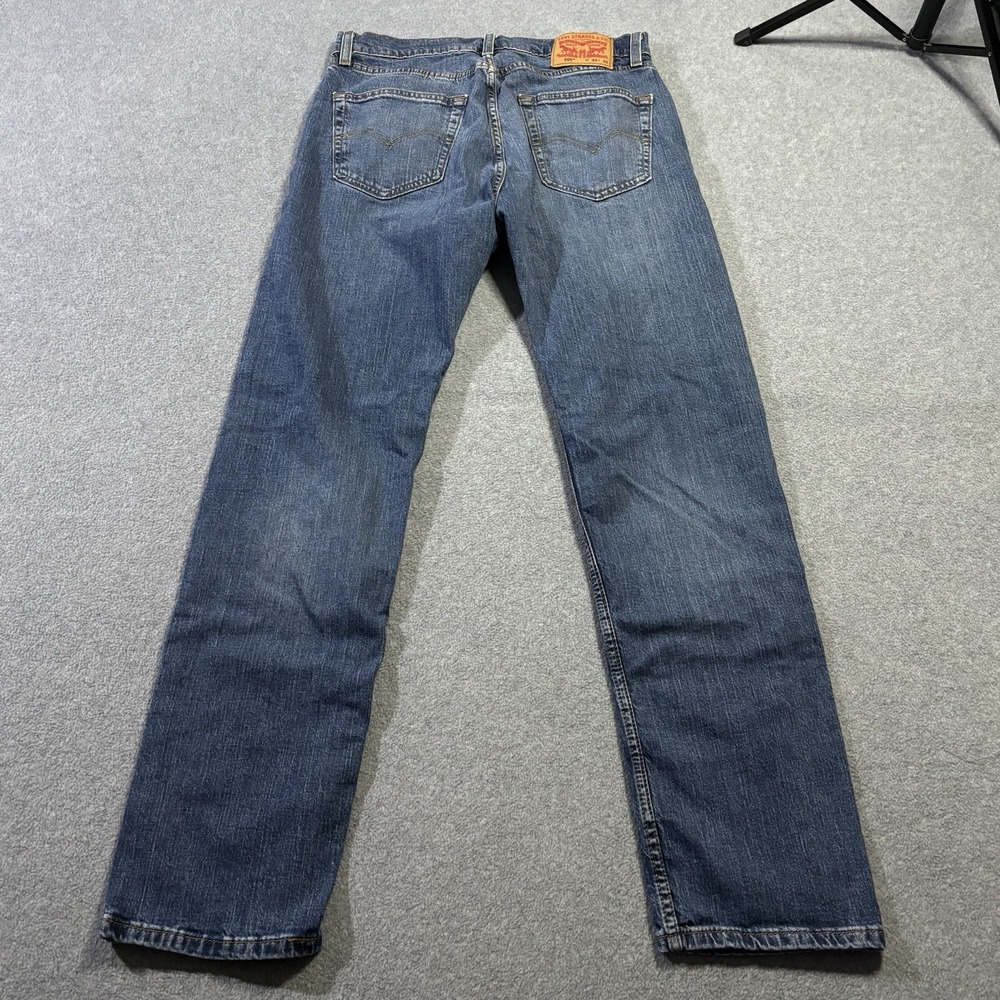 Levi's 505 Men's Regular Fit Straight Leg Jeans Medium Wash 32x31.5 (Tag 33x32)
